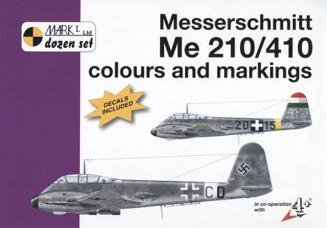 Messerschmitt Me 210/410 - Colours and Markings 1/72