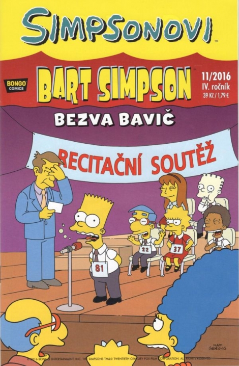 Bart Simpson 11/2016: Bezva bavič - 