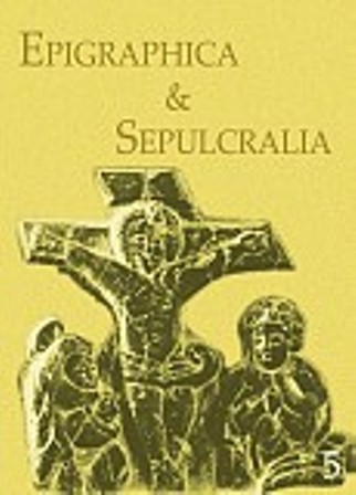 Epigraphica & Sepulcralia 5 - Fórum epigrafických a sepulkrálních studií