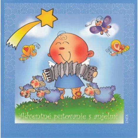 Adventné putovanie s anjelmi - Omaľovánka - 
