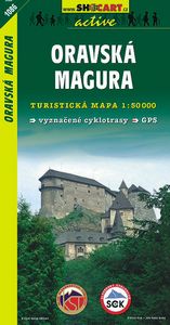 Oravská Magura 1:50 000 - Turistická mapa SHOCart Slovensko 1086
