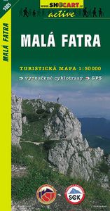 Malá Fatra 1:50 000 - Turistická mapa SHOCart Slovensko 1085