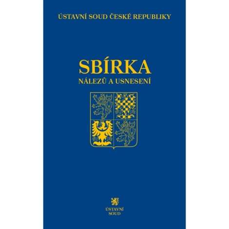 Sbírka nálezů a usnesení ÚS ČR, svazek 72 ( vc. CD)