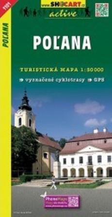 Poľana 1:50 000 - Turistická mapa SHOCart Slovensko 1101