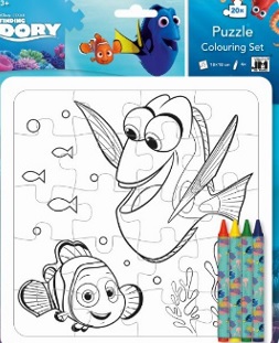 Dory - puzzle - Puzzle colouring set