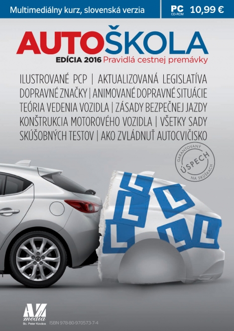 Autoškola - edícia 2016 - Pravidlá cestnej premávky