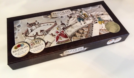 Bratislava - spoločenská hra - 