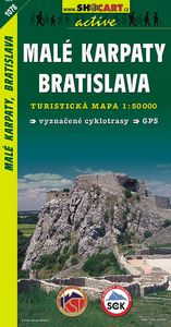 Malé Karpaty, Bratislava 1:50 000 - Turistická mapa SHOCart Slovensko 1078