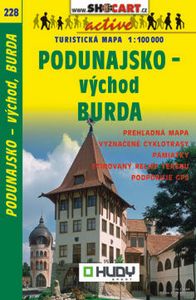 Podunajsko - východ, Burda 1:100 000 - Turistická mapa SHOCart Slovensko 228