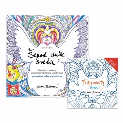 Šepot duše sveta + Fragmenty snov - Umelecké maľovanky do kabelky (sada)