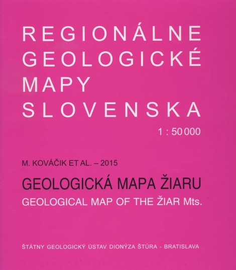 Geologická mapa Žiaru 1:50 000 - M. Kováčik, Kolektív autorov