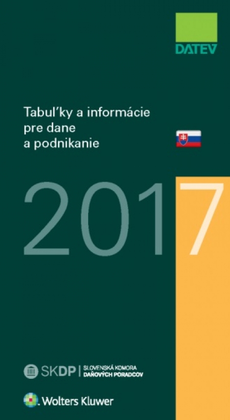Tabuľky a informácie pre dane a podnikanie 2017 - 