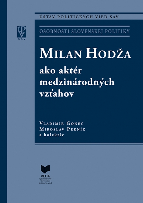 Milan Hodža ako aktér medzinárodných vzťahov - 