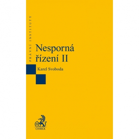 Nesporná řízení II - 