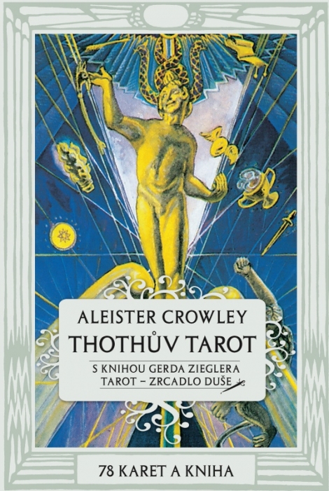 Thothův Tarot - Zrcadlo duše - Kniha a 78 karet