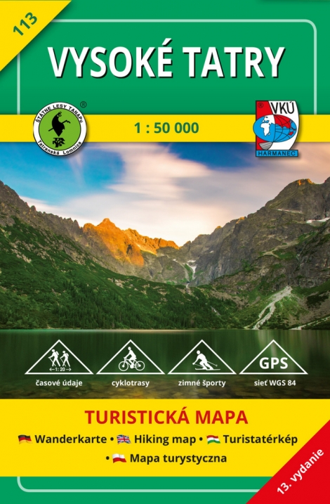 Vysoké Tatry 1 : 50 000 - kolektiv