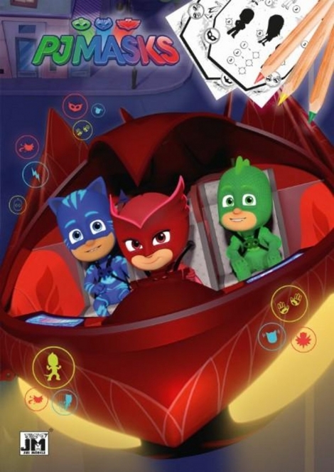 PJ Masks - Omalovánka