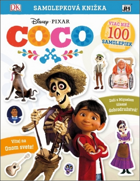 Samolepková knižka - Coco - Viac než 100 samolepiek