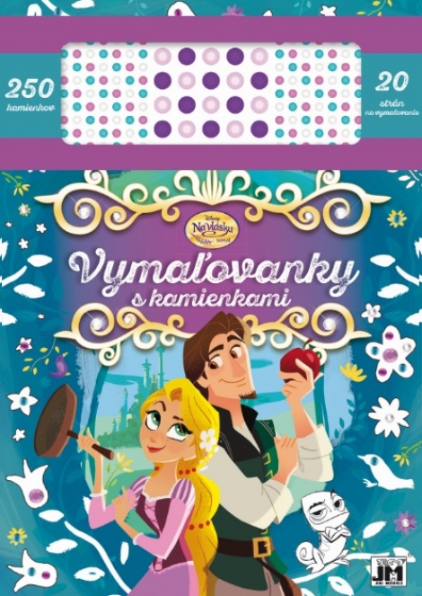 Vymaľovanky s kamienkami - Na vlásku