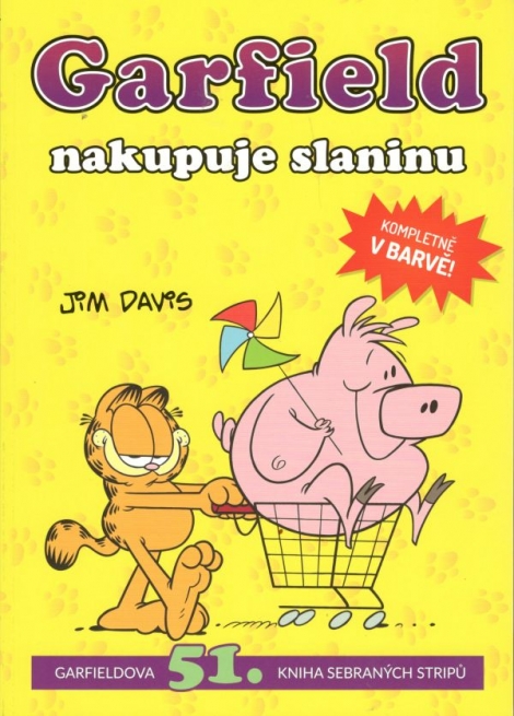 Garfield nakupuje slaninu - Garfieldova 51. kniha sebraných stripů