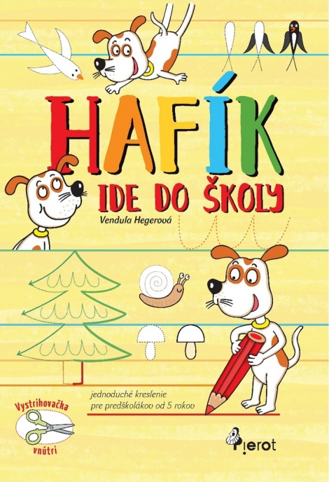 Hafík ide do školy - Jednoduché kreslenie pre predškolákov od 5 rokov