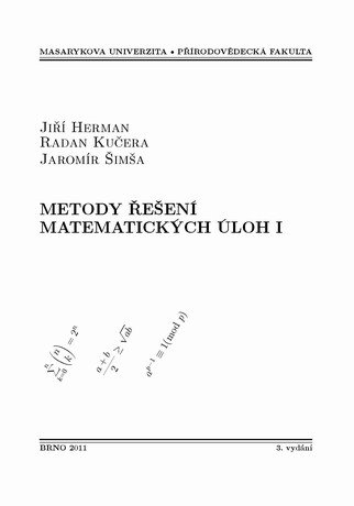 Metody řešení matematických úloh I - 