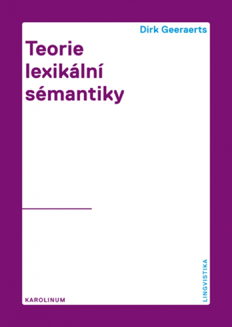 Teorie lexikální sémantiky - 