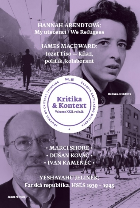 Kritika & Kontext (č. 55) - Hannach Arendtová, James Mace Ward, Yeshayahu Jelinek