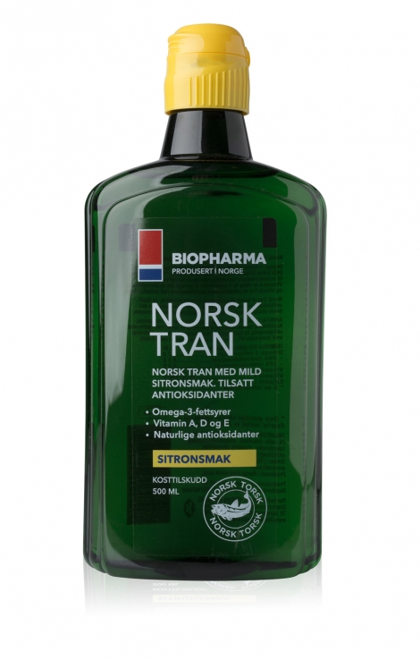 Olej Norsk Tran - Vitamín D... (500 ml)