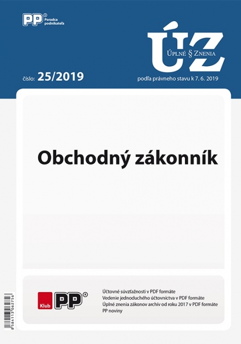 UZZ 25/2019 - Obchodný zákonník
