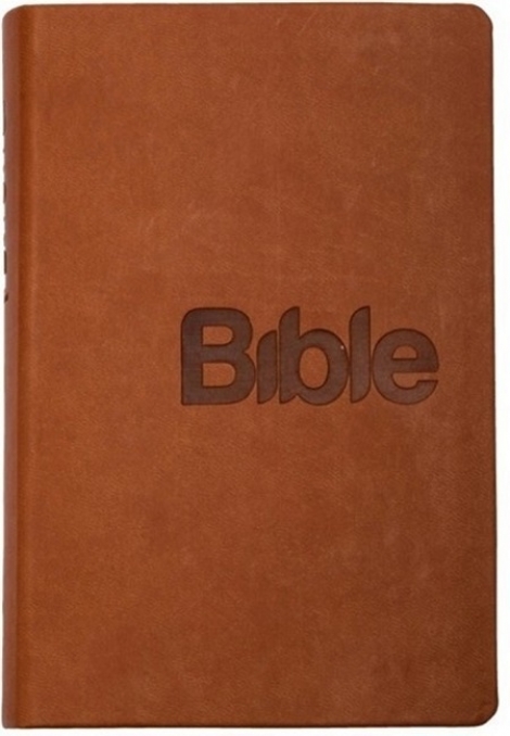 Bible (hnědá - imitace kůže)