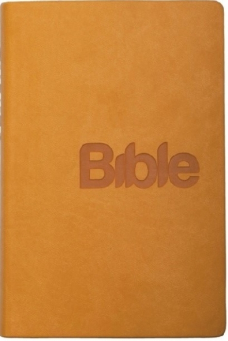 Bible (hořčicová - imitace kůže) - 
