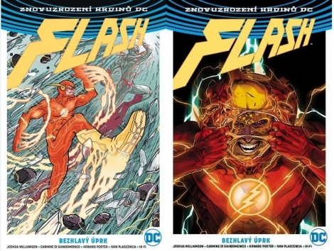 Flash 4: Bezhlavý úprk (USA + CS obálka) - Znovuzrození hrdinů DC