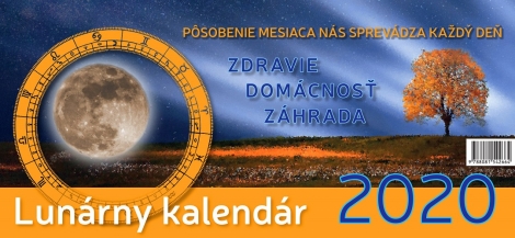 Lunárny kalendár 2020 - stolový kalendár