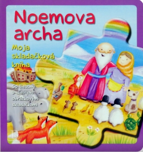 Noemova archa (puzzle) - Moja skladačková kniha so šiestimi 9-dielnymi obrázkovými skladačkami