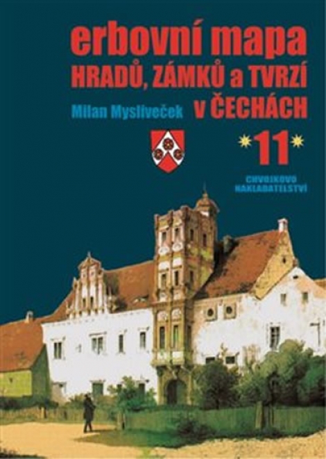 Erbovní mapa hradů, zámků a tvrzí v Čechách 12 - 