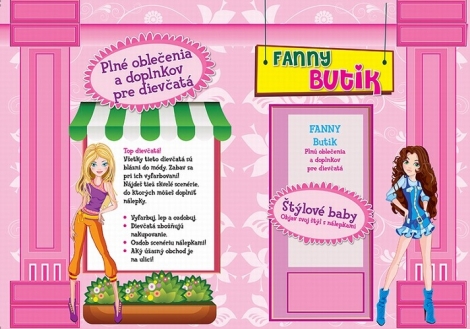 Fanny butik - Plné oblečenia a doplnkov pre dievčatá