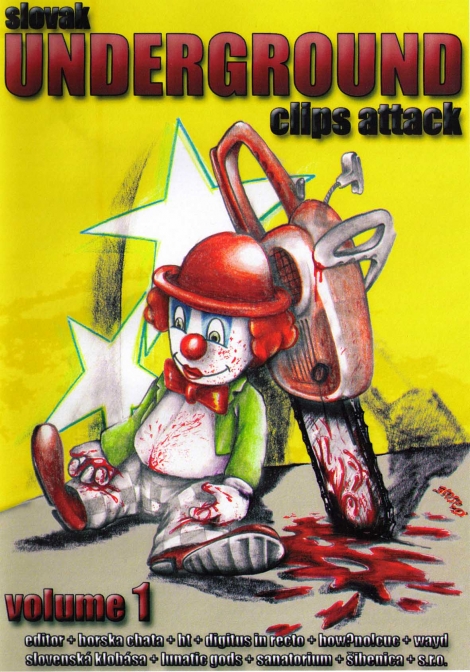 Slovak Underground Clips Attack - Volume 1. (DVDr)