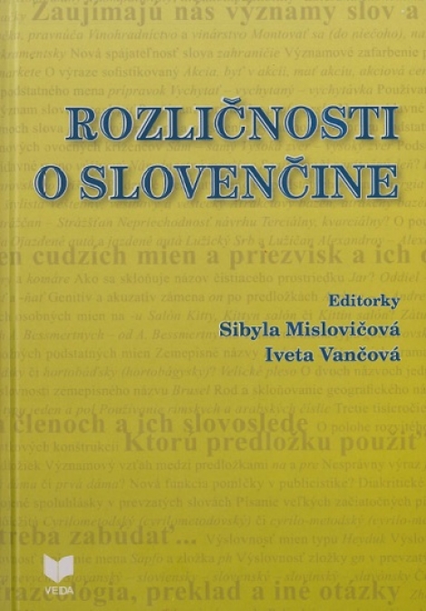 Rozličnosti o slovenčine - 