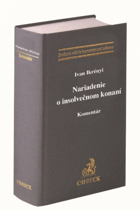 Nariadenie o insolvenčnom konaní. Komentár - 