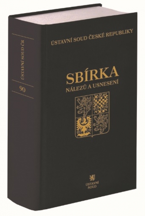 Sbírka nálezů a usnesení ÚS ČR, svazek 90 ( vč. CD ) - 