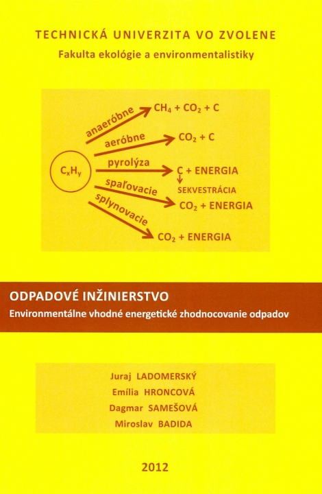 Odpadové inžinierstvo environmentálne vhodné energetické zhodnocovanie odpadov - 