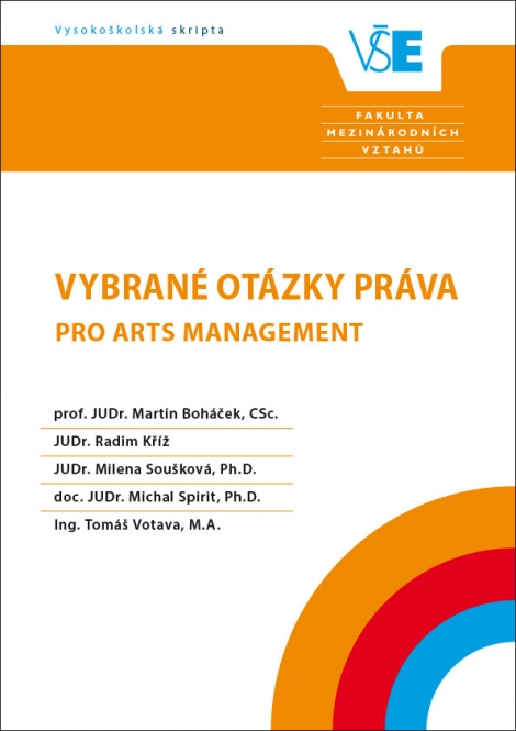 Vybrané otázky práva pro Arts Management - 