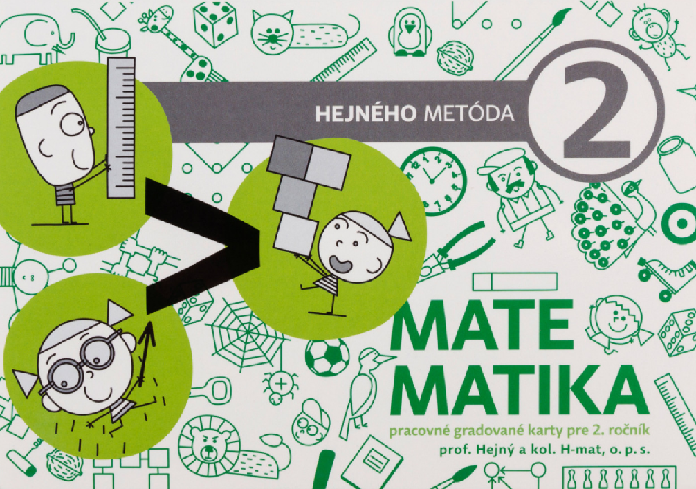 Matematika 2 - Pracovné gradované karty - Milan Hejný, Kolektív H-mat