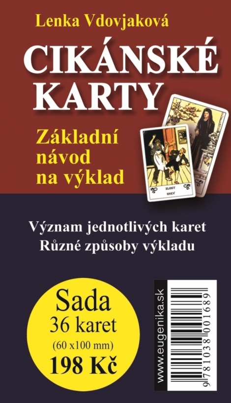 Cikánské karty - Základní návod na výklad (karty + brožura)