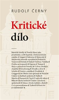 Kritické dílo - Rudolf Černý, Ladislav Soldán