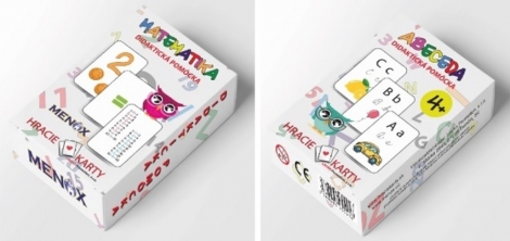 Abeceda/Matematika (33 kariet) - Didaktická pomôcka - podľa princípov Montessori