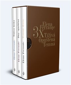 3x Elena Ferrante (Box) - Tíživá. Opuštěná. Temná