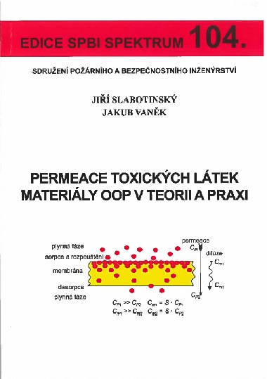 Permeace toxických látek materiály OOP v teorii a praxi - Edice spbi spektrum 104.