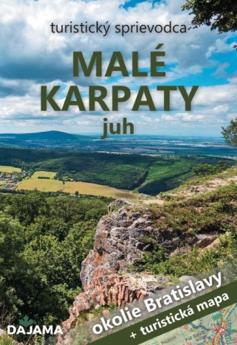 Malé Karpaty - juh - okolie Bratislavy + turistická mapa